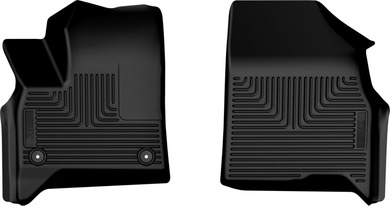 Chevrolet Traverse Floor Mats - Front - Husky Liners - X-Act Contour - Black - `24-`27